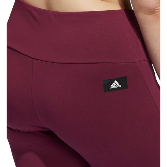 NWT Adidas Plus Size Athletic Leggings Ankle Length Gold Metallic Accent 3X - Picture 4 of 4